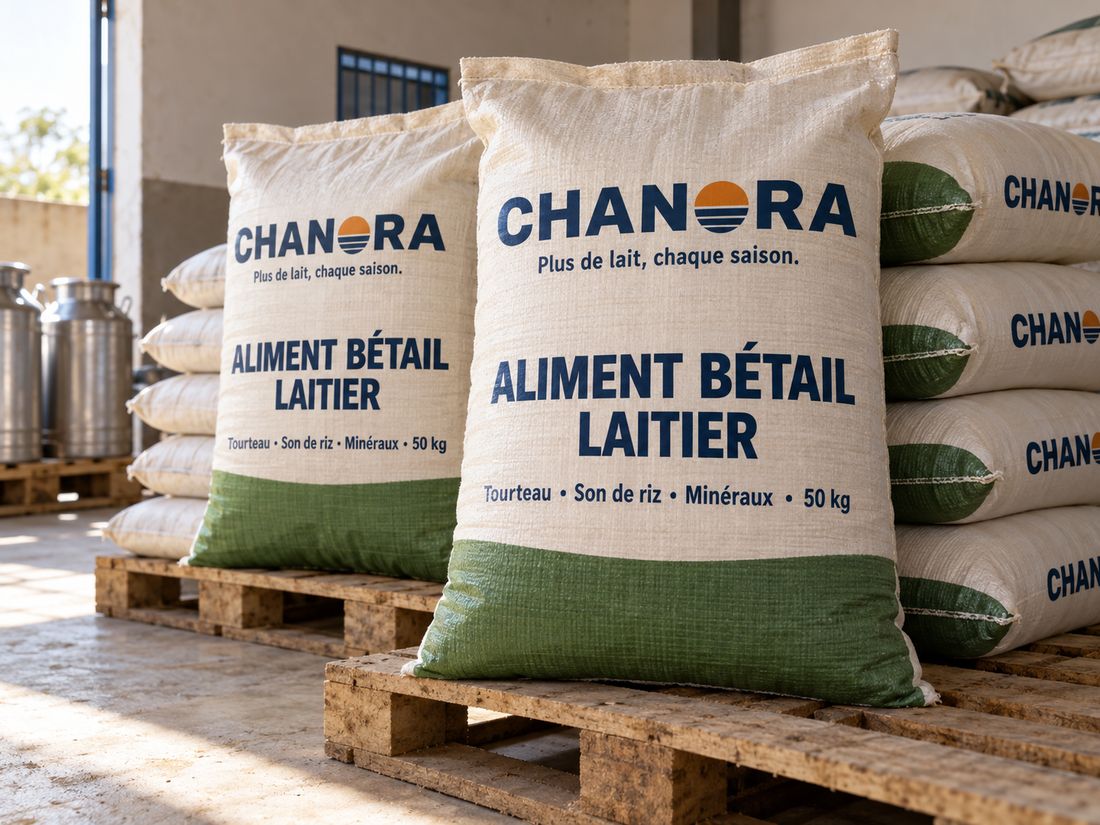 Concept of Chanora livestock feed bags